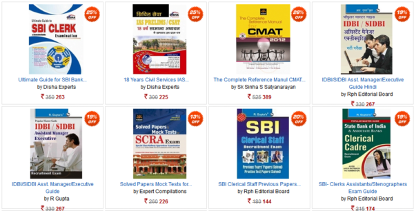Buy Competitive Examination Books, Online Entrance Exam Book